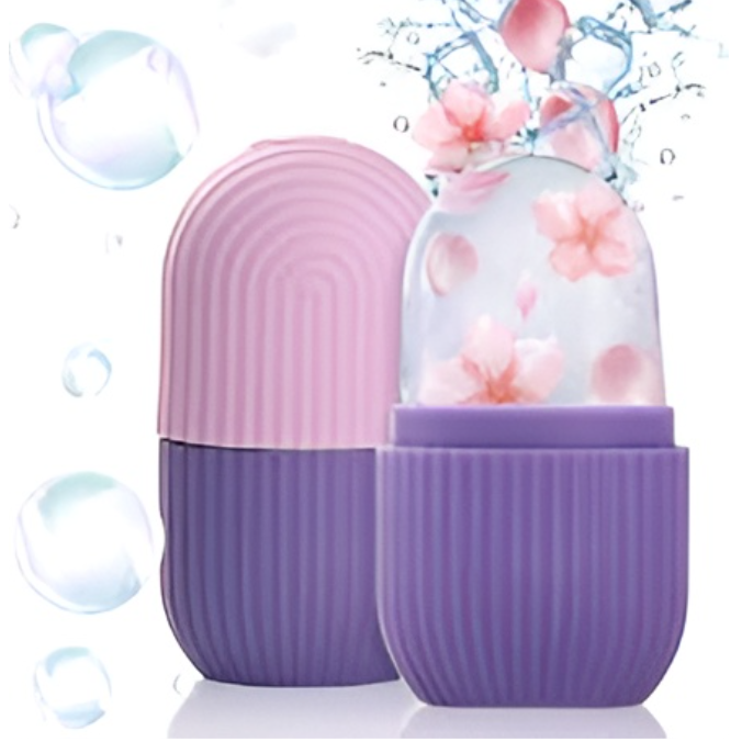 Premium Facial Ice Roller – Cooling Therapy Tool for Face, Eyes & Neck