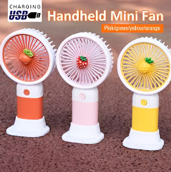 USB Rechargeable hand Fan – Compact & Powerful Cooling
