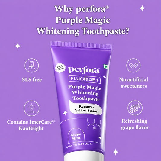 Purple Magic Whitening Toothpaste