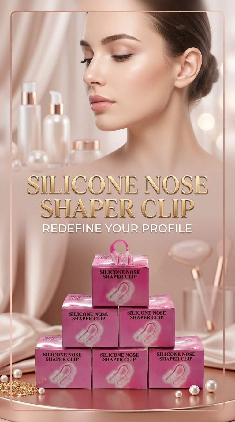 Premium Silicone Nose Shaper Clip | Reusable Soft Nose Lifting & Beauty Shaping Tool for Men & Women