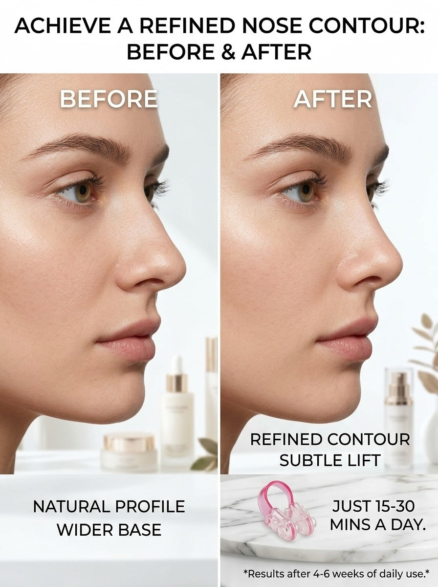 Premium Silicone Nose Shaper Clip | Reusable Soft Nose Lifting & Beauty Shaping Tool for Men & Women