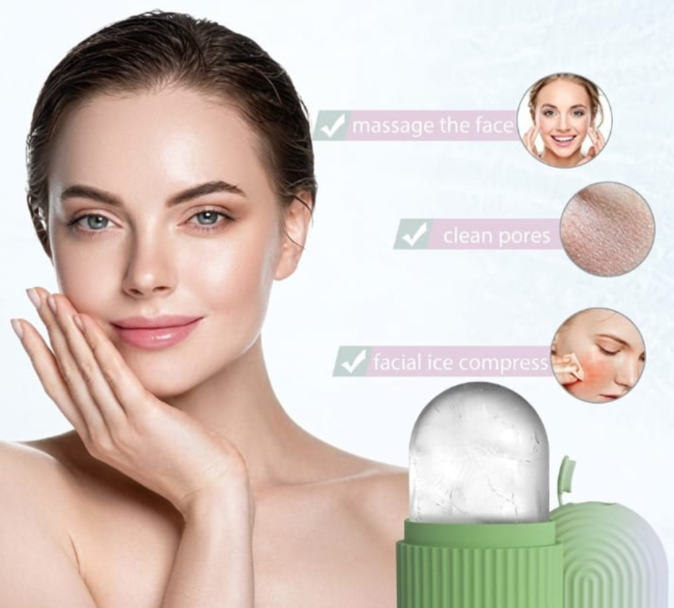 Ice Face Roller for Skin Care – Reduce Puffiness & Refresh Skin
