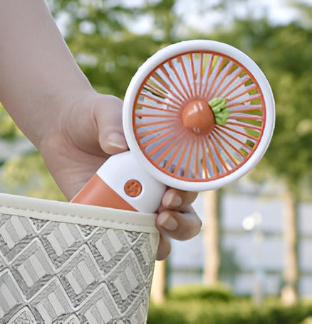 USB Rechargeable hand Fan – Compact & Powerful Cooling