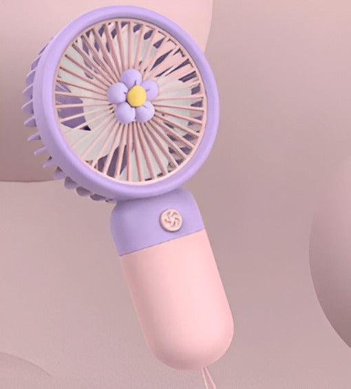 USB Rechargeable hand Fan – Compact & Powerful Cooling