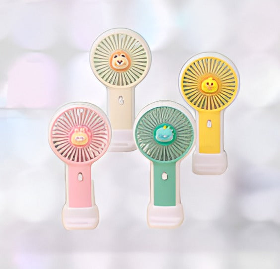 Smart Portable Hand Fan – Long Battery Life & Quiet Operation