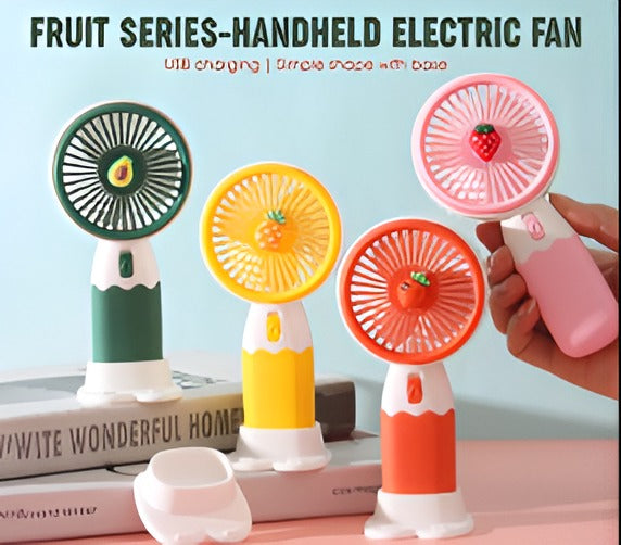 Smart Portable Hand Fan – Long Battery Life & Quiet Operation