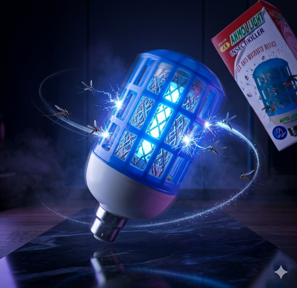 Anmol Light LED Insect Killer – Electric Anti Mosquito UV bulb for Home & Office